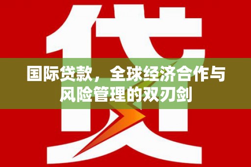 江苏国际贷款，全球经济合作与风险管理的双刃剑