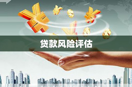 江苏贷款风险评估