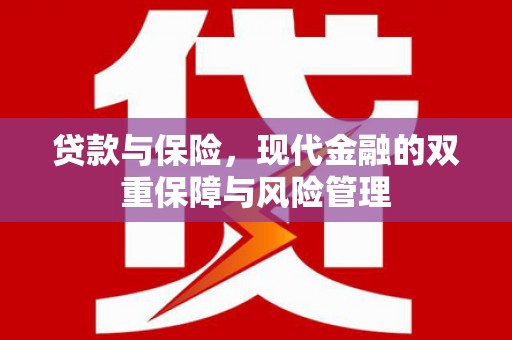 江苏贷款与保险，现代金融的双重保障与风险管理