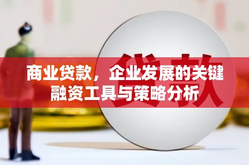 江苏商业贷款，企业发展的关键融资工具与策略分析