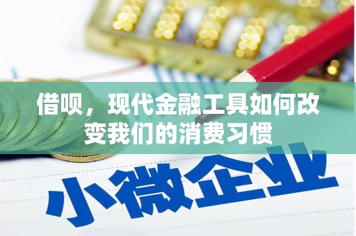 江苏借呗，现代金融工具如何改变我们的消费习惯