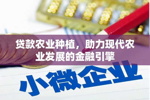 江苏贷款农业种植，助力现代农业发展的金融引擎