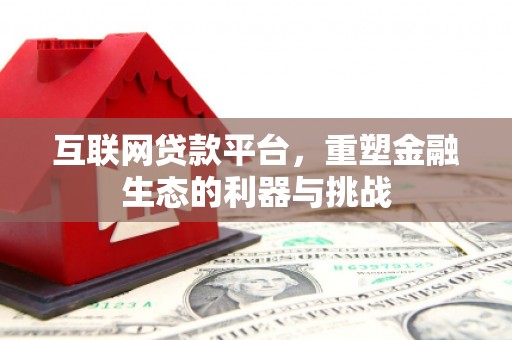江苏互联网贷款平台，重塑金融生态的利器与挑战
