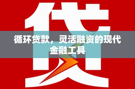 江苏循环贷款，灵活融资的现代金融工具