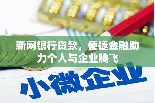 江苏新网银行贷款，便捷金融助力个人与企业腾飞